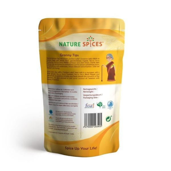 Nature Spices Turmeric Back