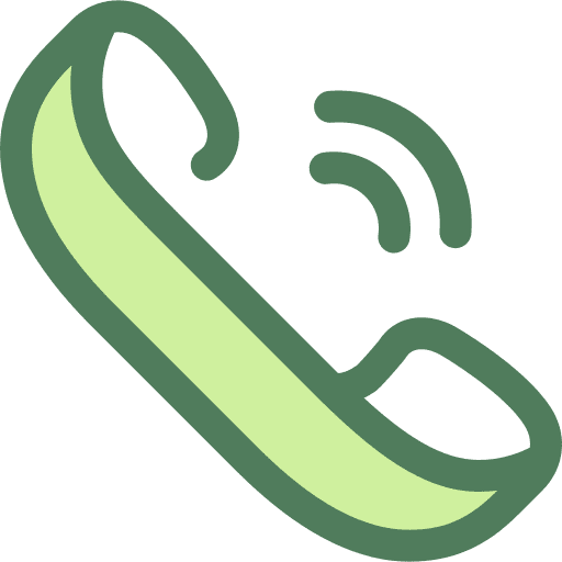 telephone green icon