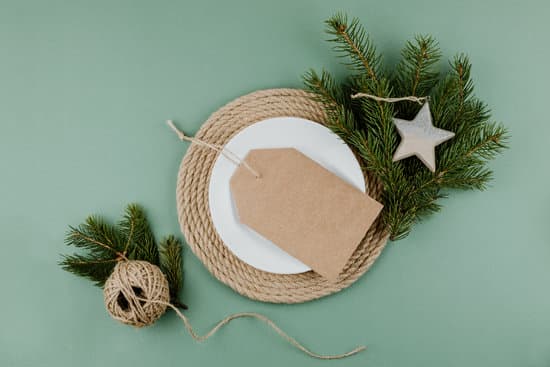 Christmas eco friendly rustic table setting mockup. Minimal Chri